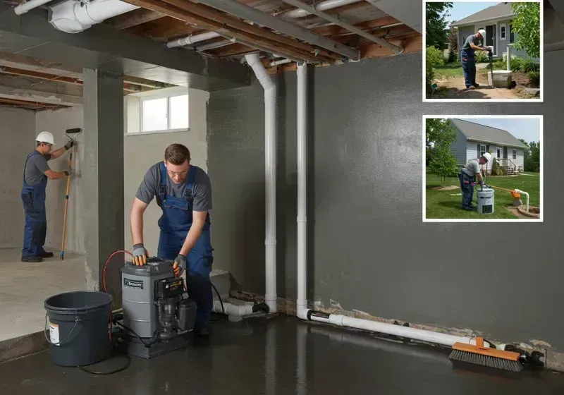 Basement Waterproofing and Flood Prevention process in Lawrence County, IL